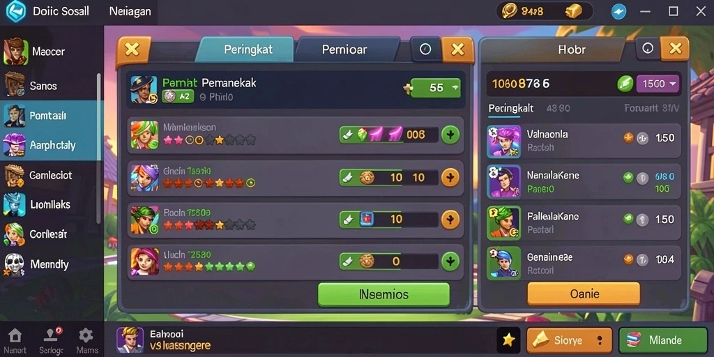 dy777 - Screenshot dari level yang penuh tantangan.