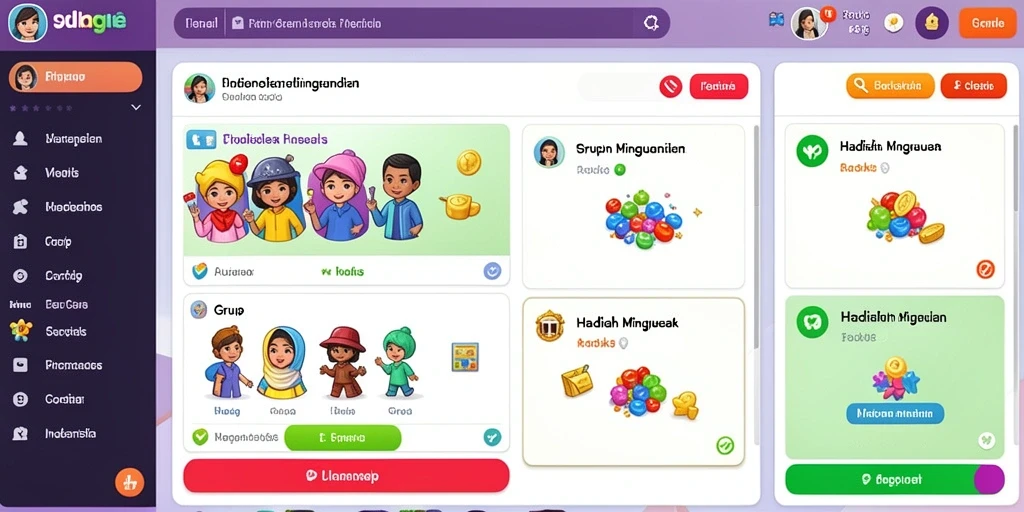 gowin789 - Menunjukkan karakter unik yang bisa dimainkan.