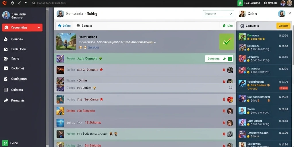 jktgame - Antarmuka pengguna yang sederhana dan mudah dipahami.